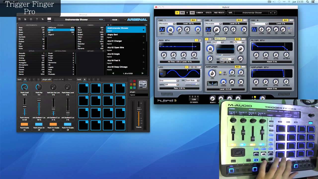Tutorial Trigger Finger Pro de M Audio (En espa&ntilde;ol)