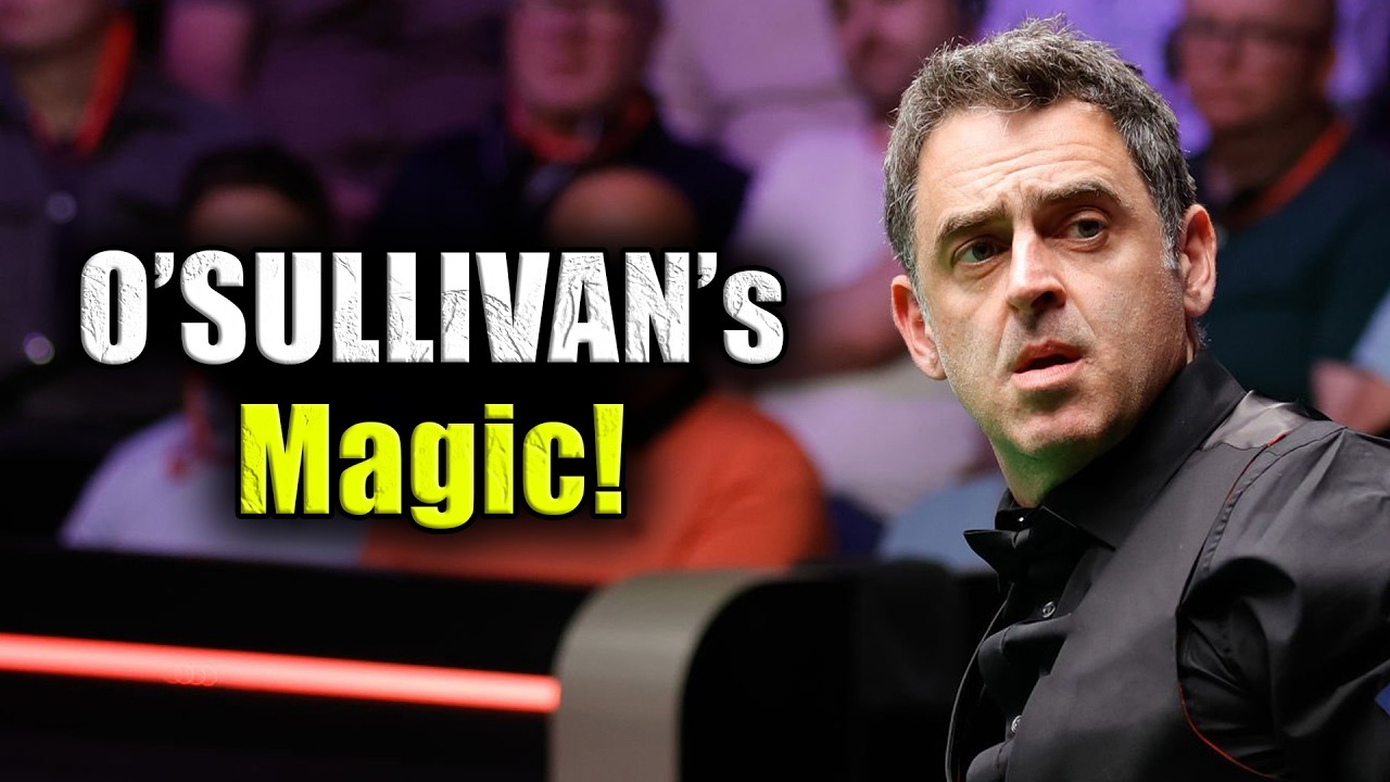 Ronnie O'Sullivan's Game Was Absolutely Deadly!