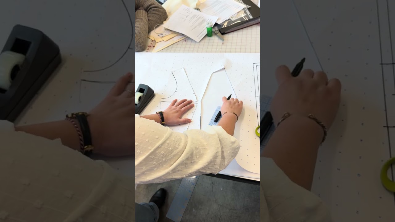 Drafting Princess Seam and Back Yoke Seam Pattern