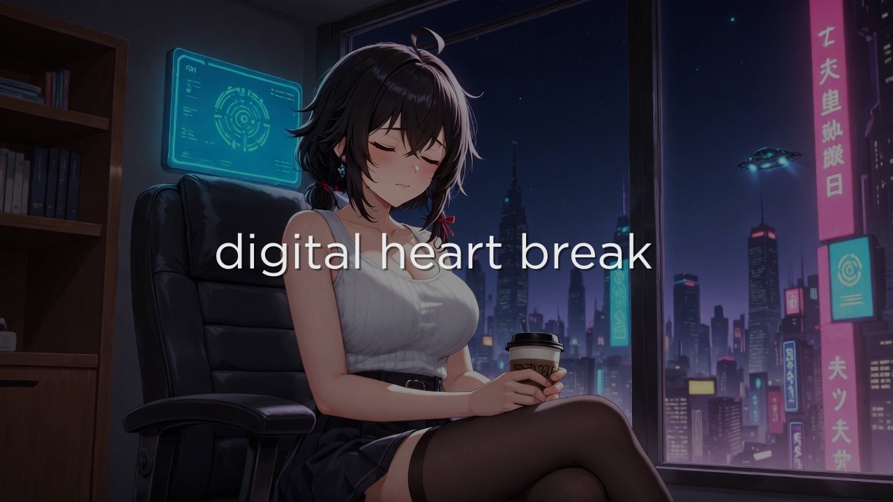 digital heart break.