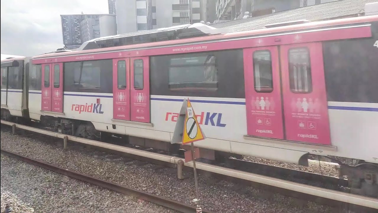 LRT Ampang Line | CSR Zhuzhou Amy (Set 305) Ride | Masjid Jamek → Chan Sow Lin