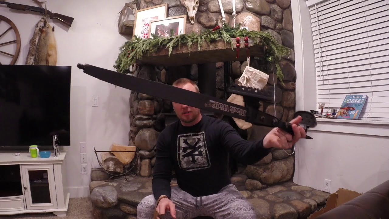Black Wolf Recurve Chronograph Testing