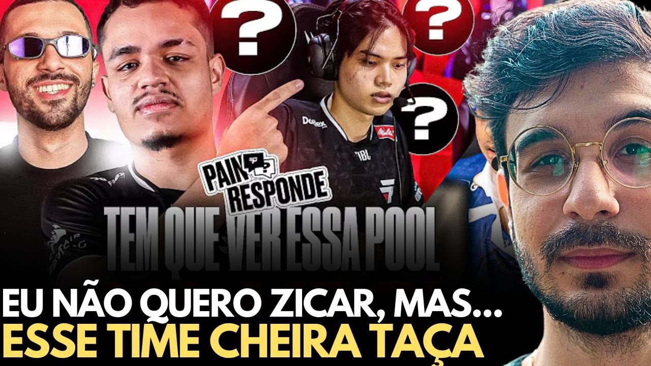 REVOLTA REAGE  - 🚨 temos bons picks para o fearless draft? 👀 | PAIN RESPONDE - EP8