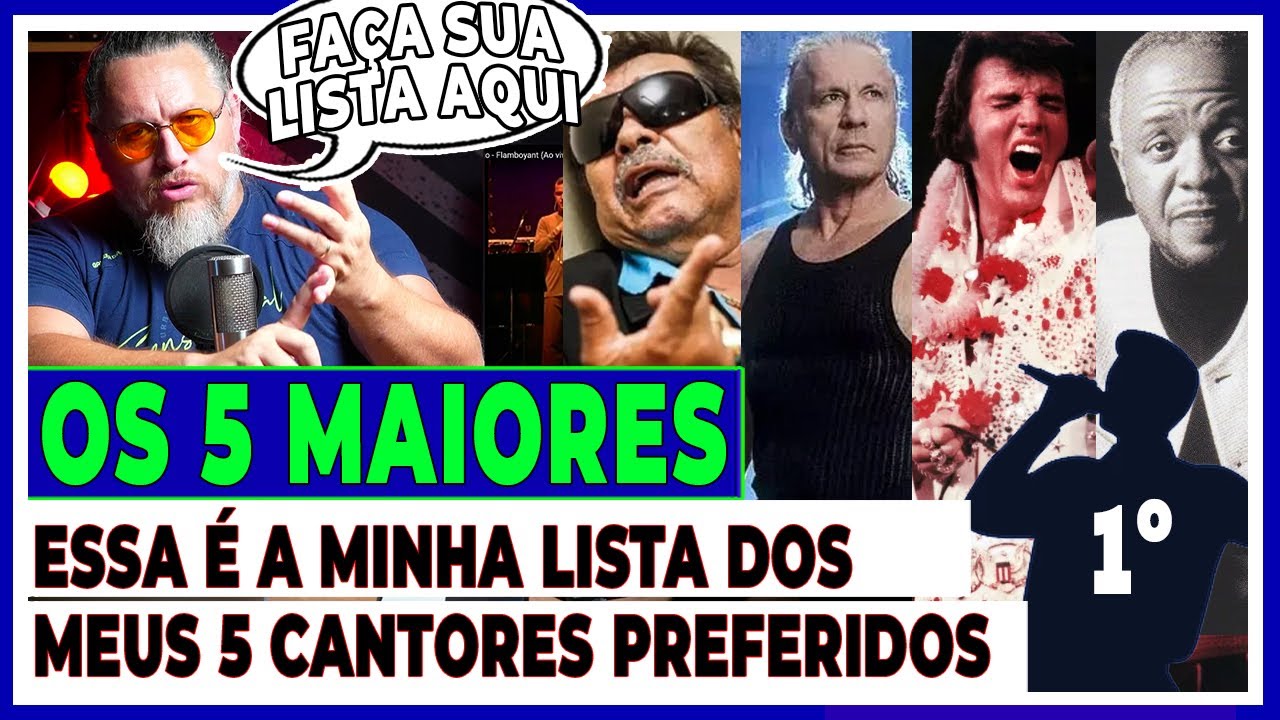 5 MAIORES CANTORES by LEANDRO VOZ
