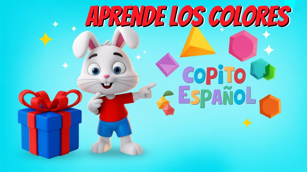 ⭐ Aprende los Colores con Copito 🐰🌈 V&iacute;deos Educativos para Ni&ntilde;os | capitulo 2