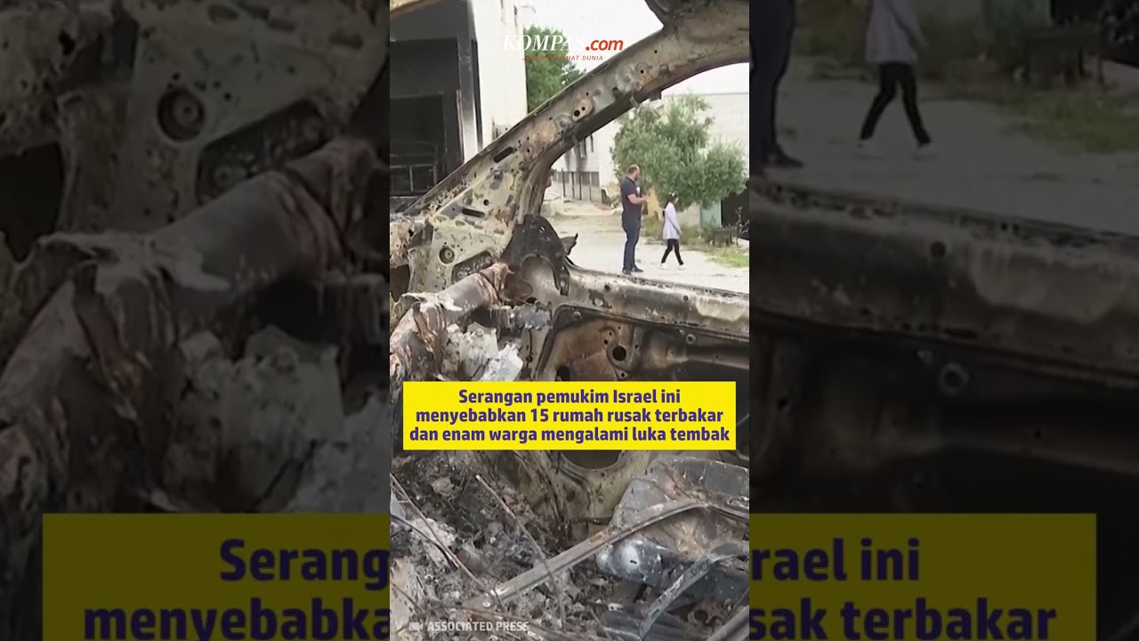 Pemukim Israel Serang Warga Palestina di Tepi Barat