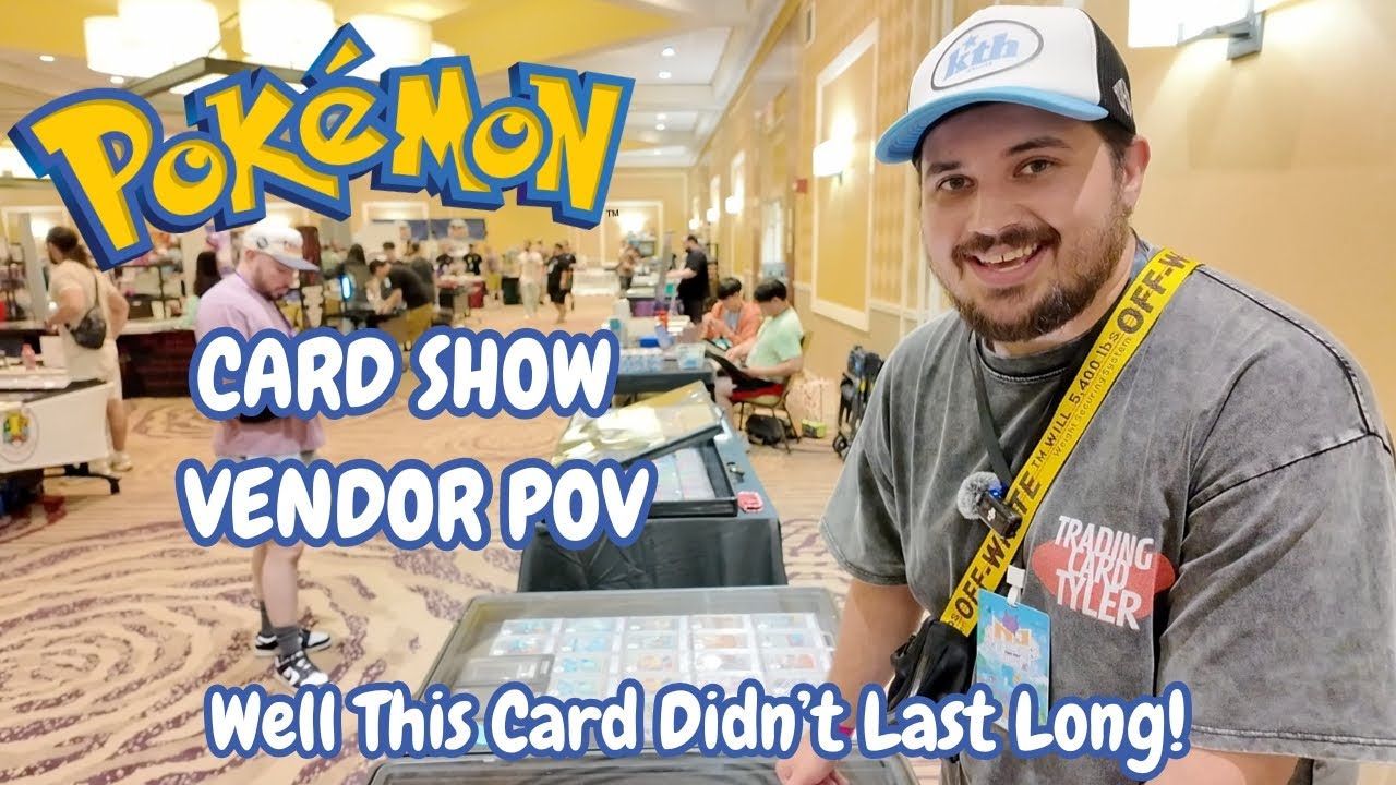 Well This Card Didn't Last Long! Pokemon Vendor POV! #pokemon #pokemoncards #pokemontcg #vendor #pov