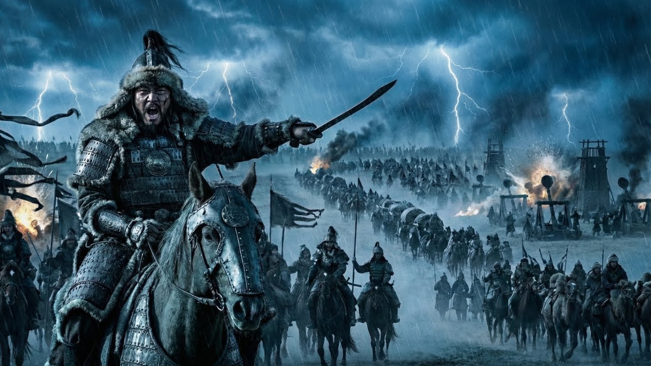 How the Mongol War Machine CRUSHED Ukraine In 9 Days - Siege of Kiev (1240)