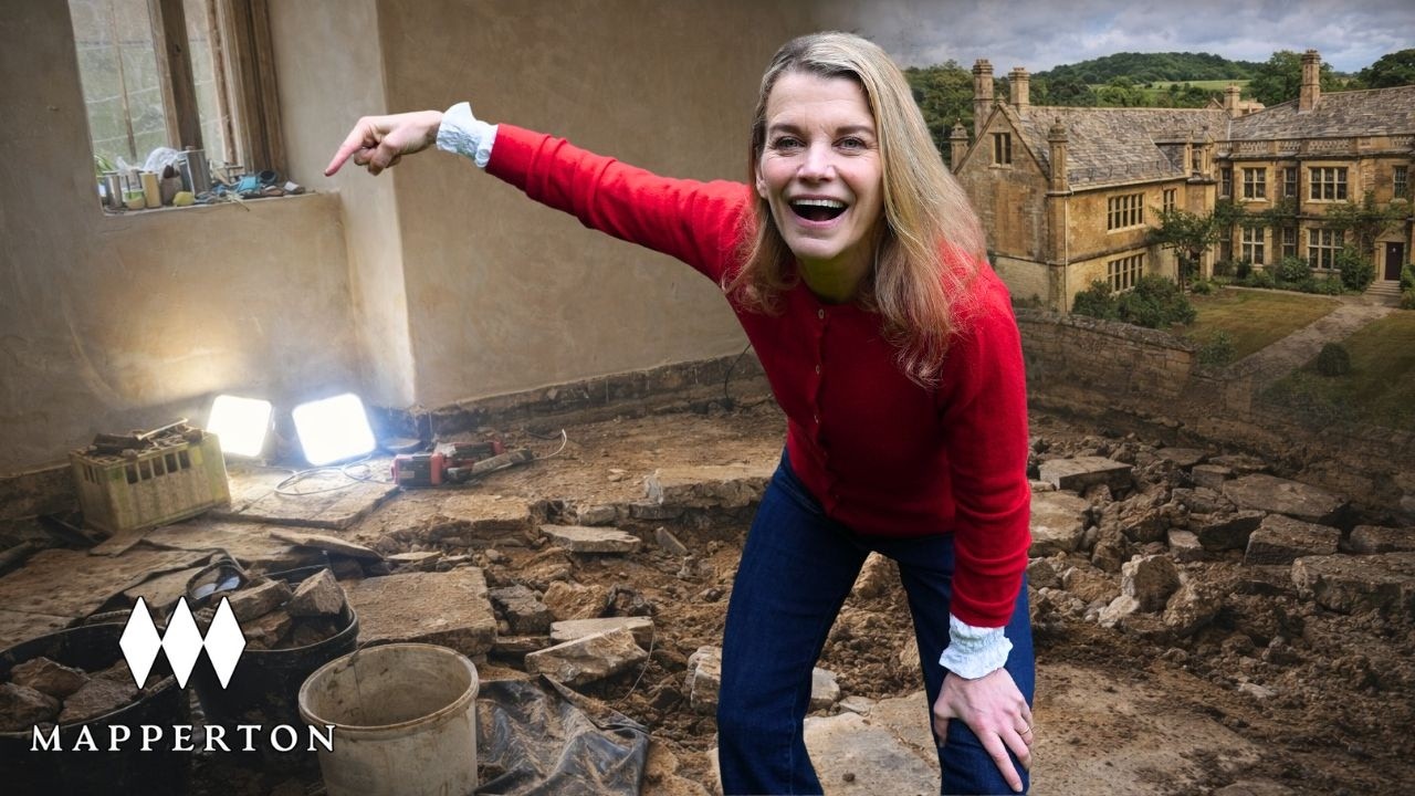 We Uncovered a 17th Century Floor in The Manor!