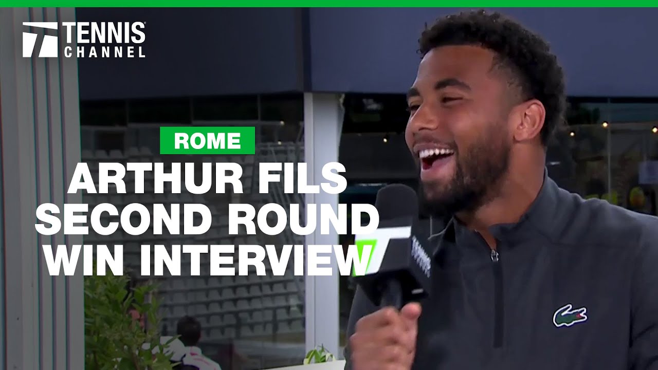 Arthur Fils Aiming for Top 10 by Year's End | 2025 Rome