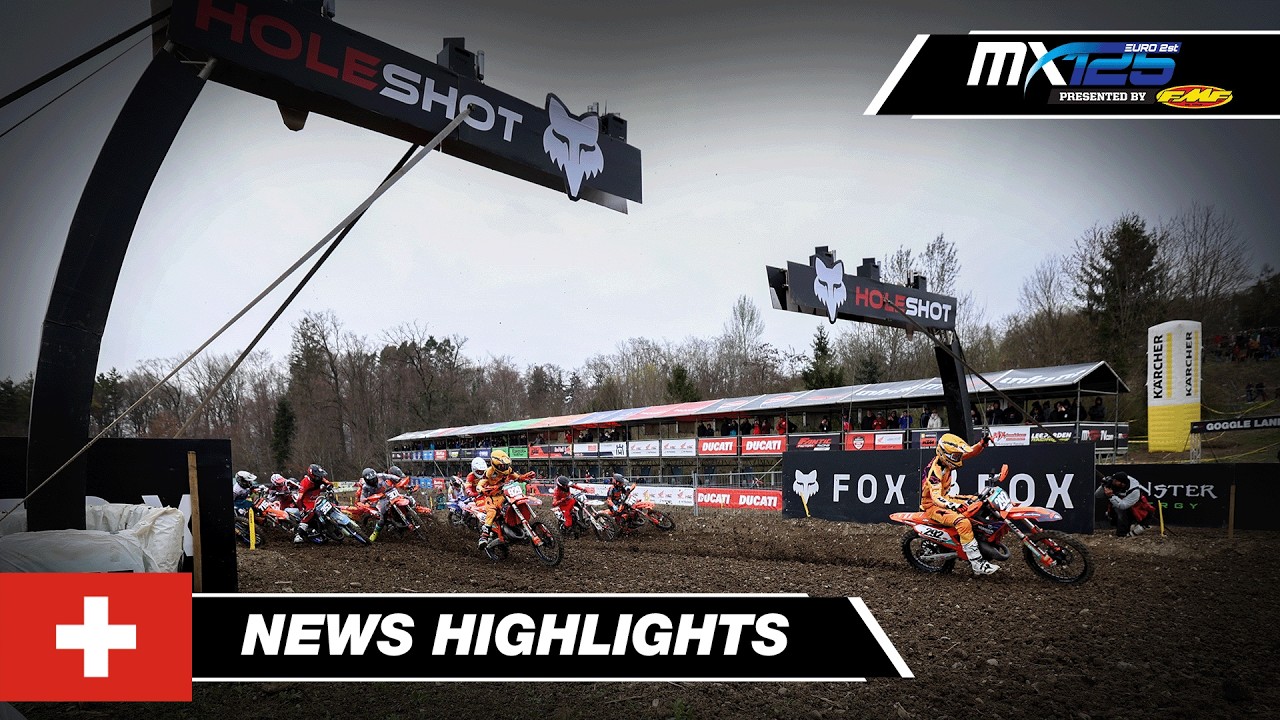 News Highlights EMX125 Presented by FMF Racing Race 1 | 2026 MXGP of Switzerland