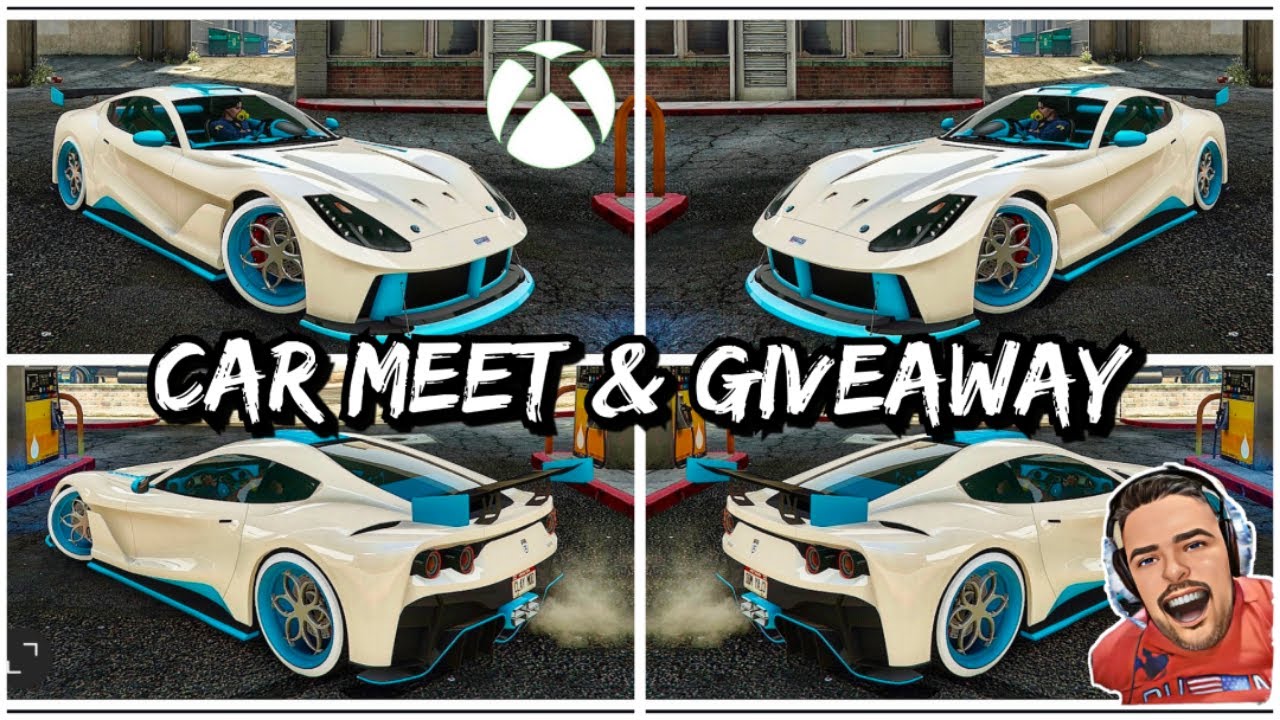 GTA 5 ONLINE - CAR MEET & GIVEAWAY CLAY MOD #gta5 #gtaonline #xboxseries #encontrodecarros
