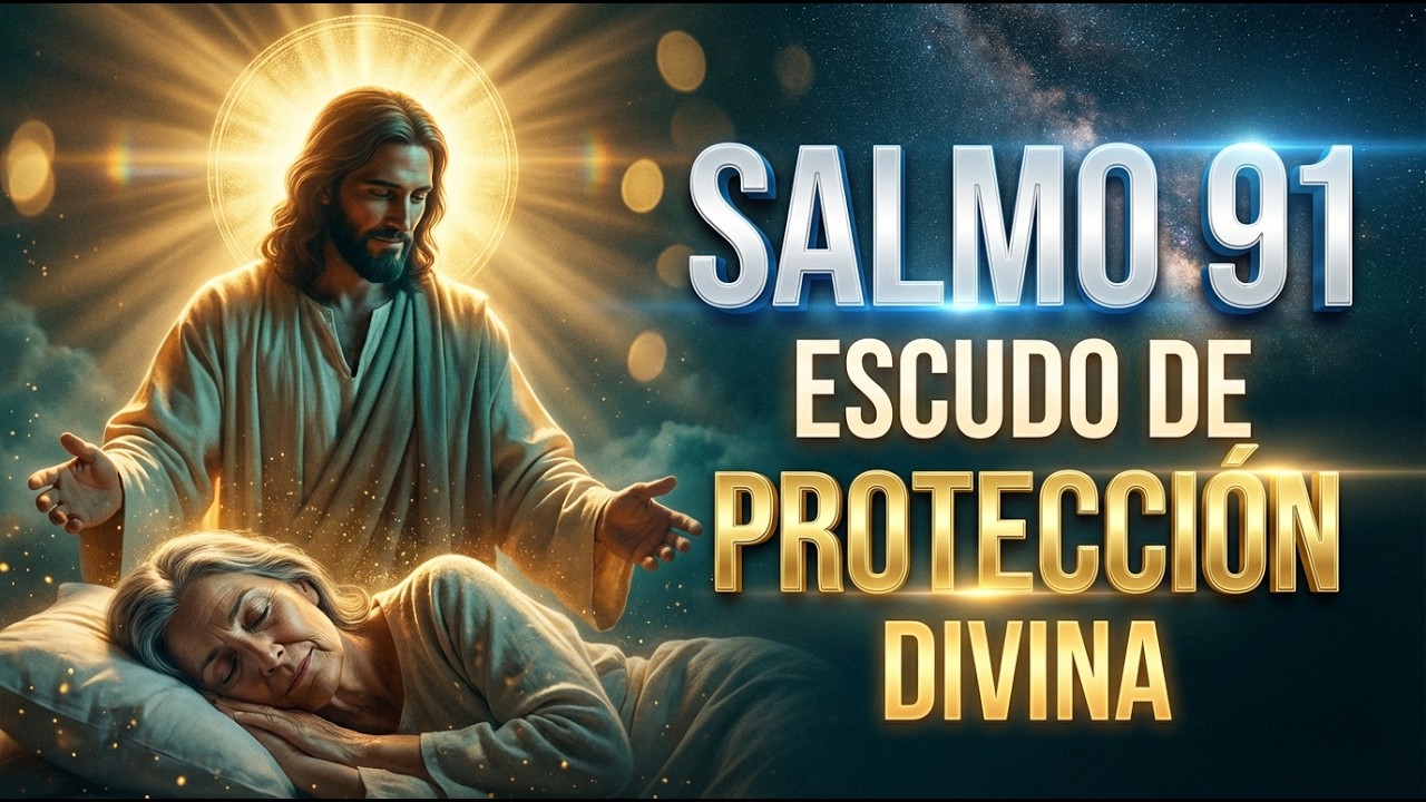 Salmo 91 Oración Poderosa Para Dormir | Escudo de Protección Divina Esta Noche