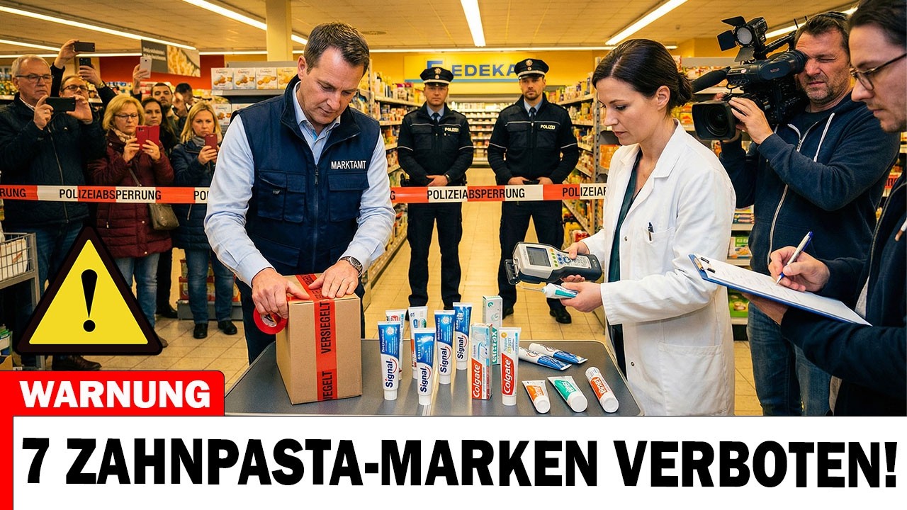 WARNUNG: 7 Zahnpasta-Marken schaden Ihrer Gesundheit (Test 2026)