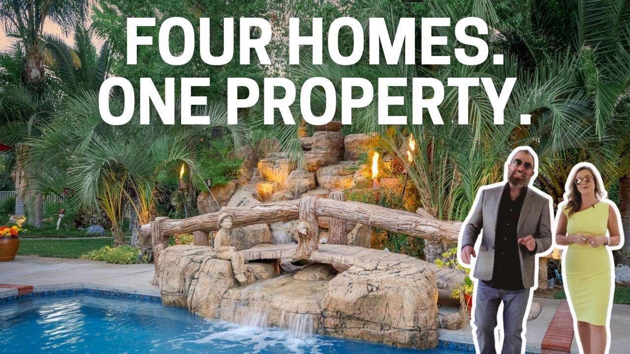 4 Complete Homes. One Epic Backyard. This Property Has Everything.