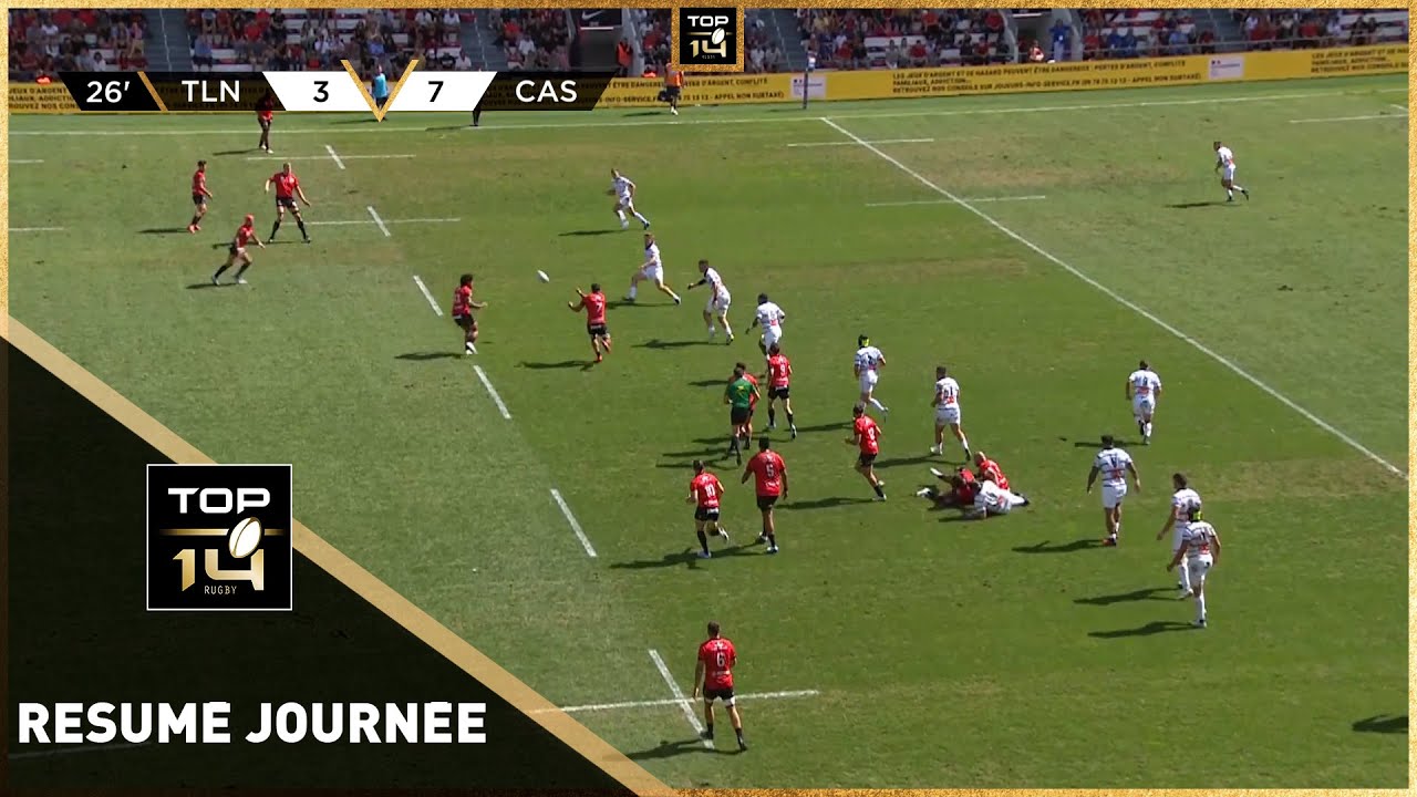 TOP 14 - Résumé de journée de la J02 - Saison 2024-2025