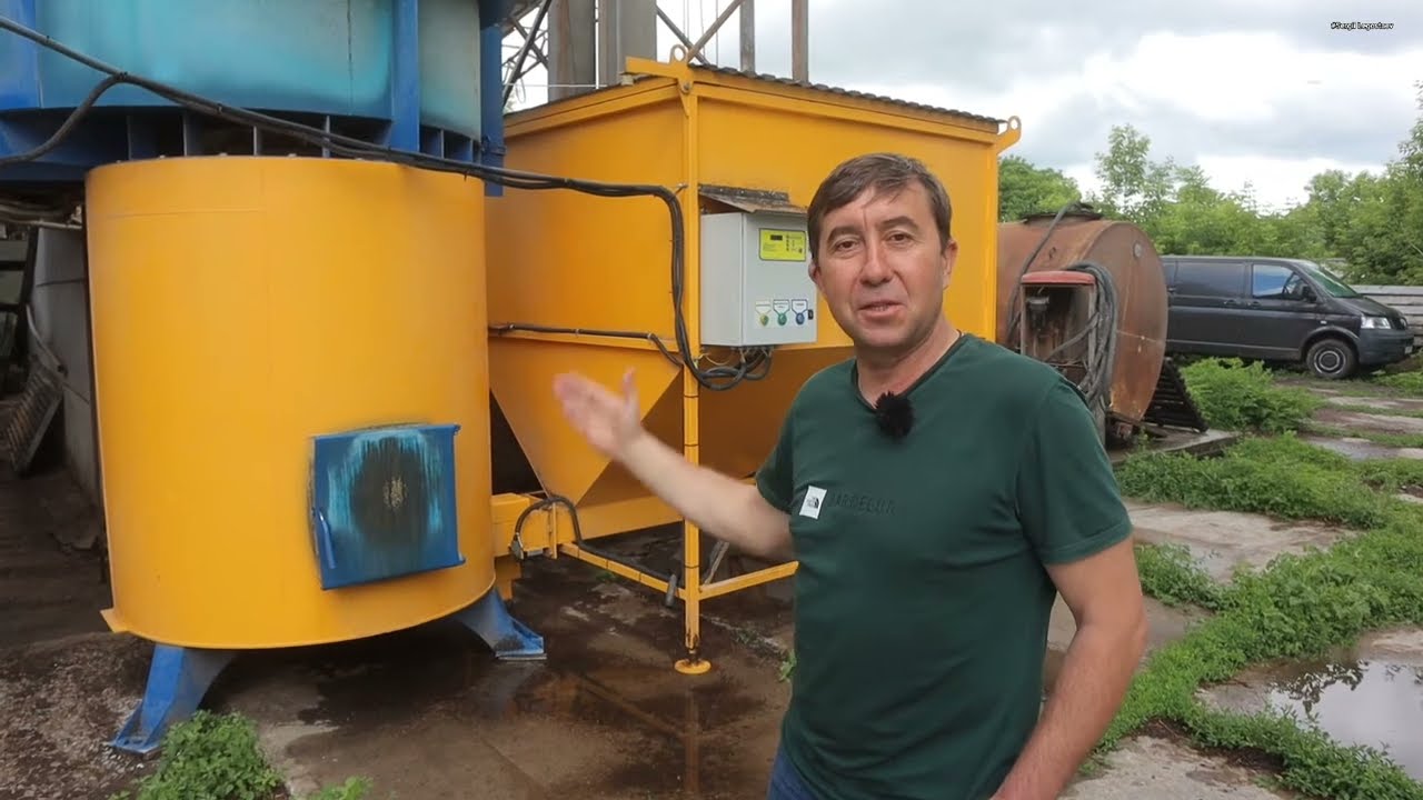 10000 тон кукурудзи на пелеті! Чисте і без запаху зерно😳 Український теплогенератор AgroWarm