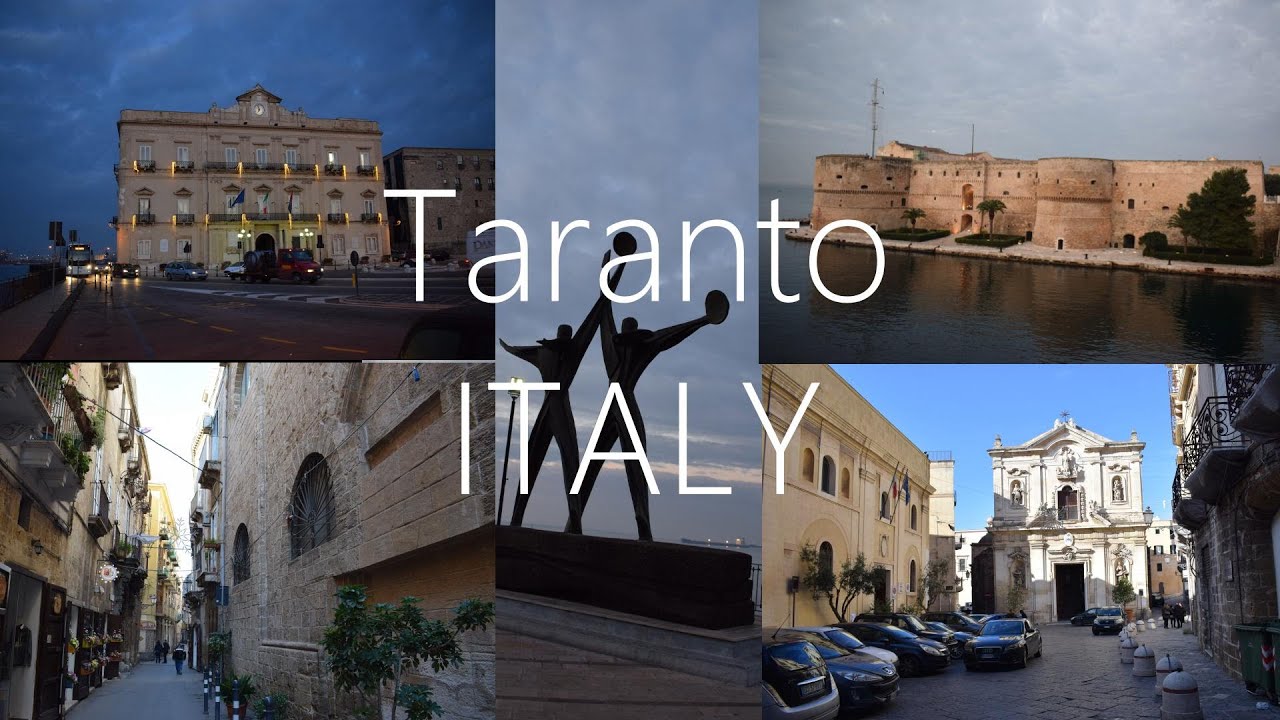 Walking Taranto Streets. Italy | With Captions