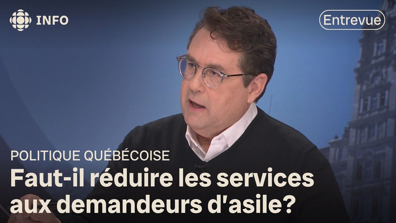 Demandeurs d'asile: Bernard Drainville veut réduire l'« attractivité » du Québec