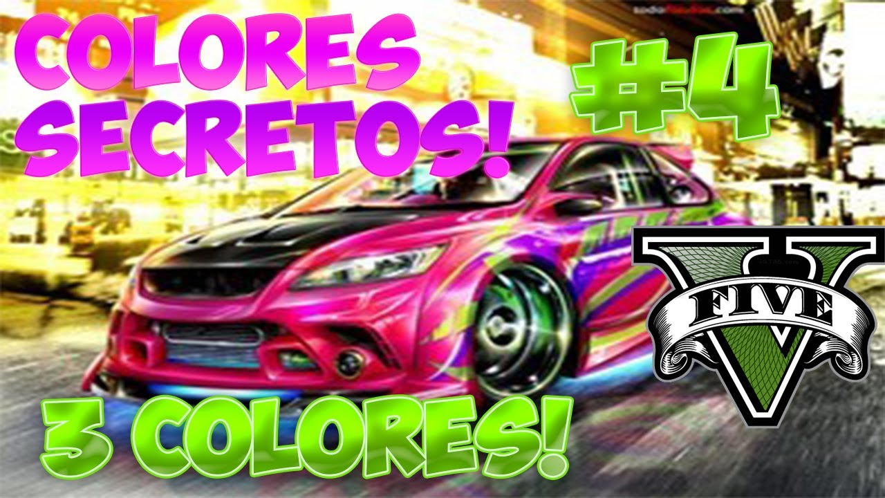 GTA V Online 1.13 - Nuevo - Colores Secretos #4 - Glitch GTA5