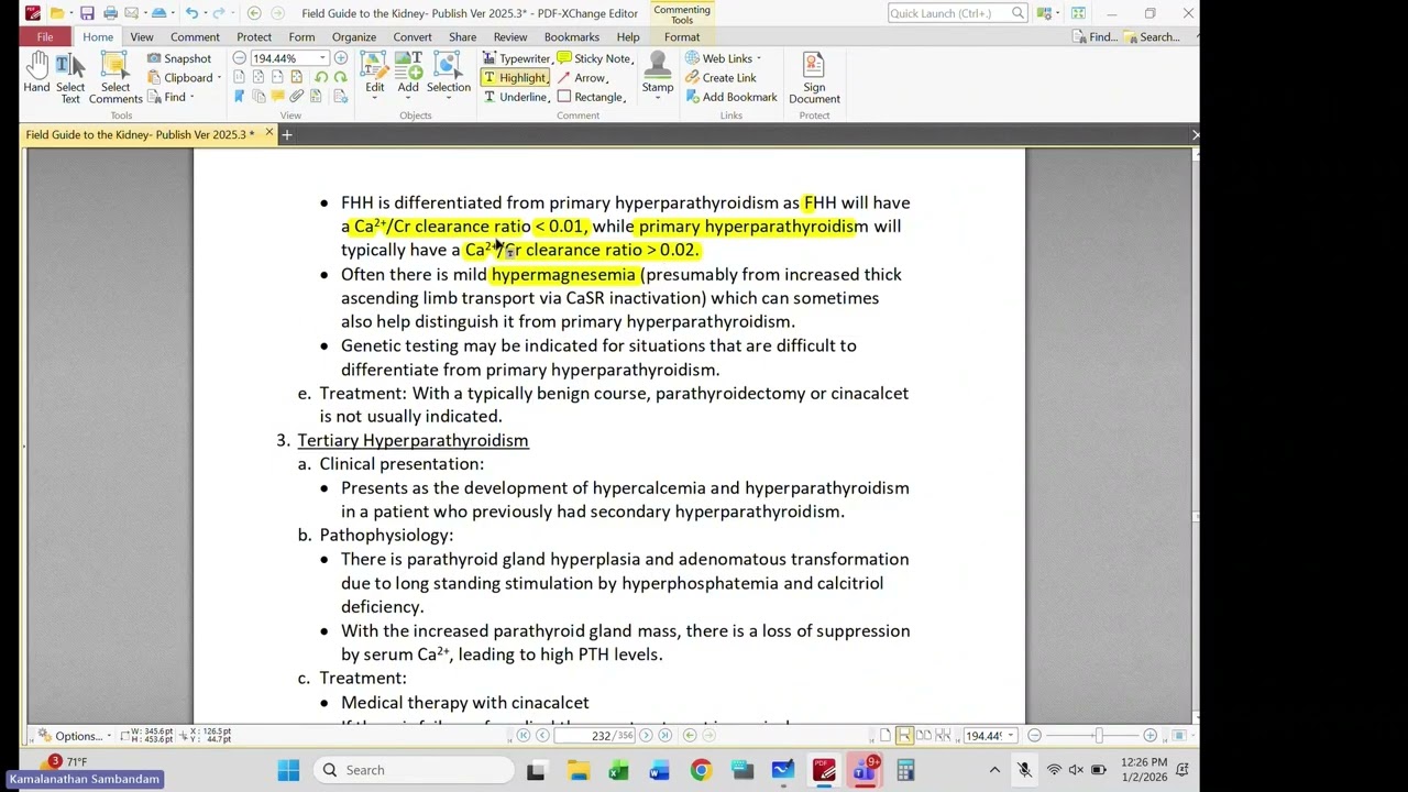 Hypercalcemia 2025b