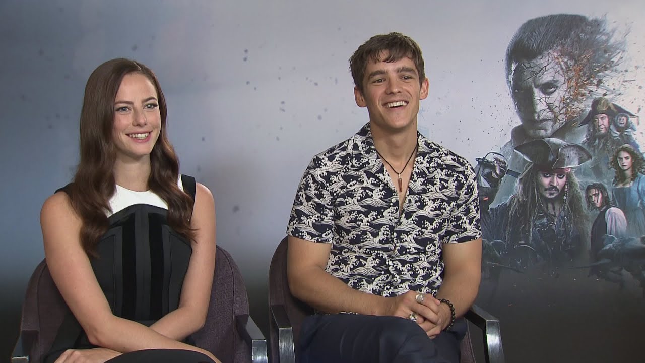 Kaya Scodelario and Brenton Thwaites talk Pirates of the Caribbean and getting starstruck