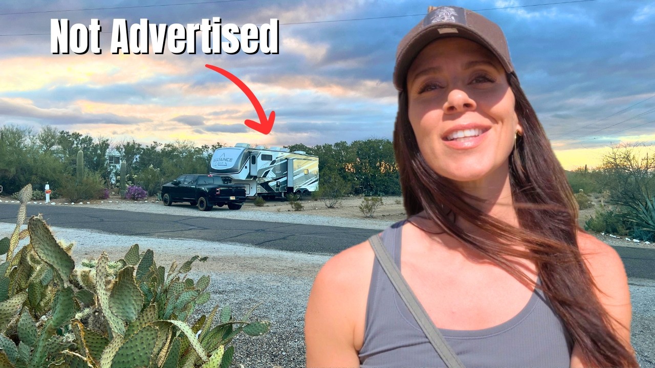 Our SECRET Winter RV Spot in Tucson Arizona!