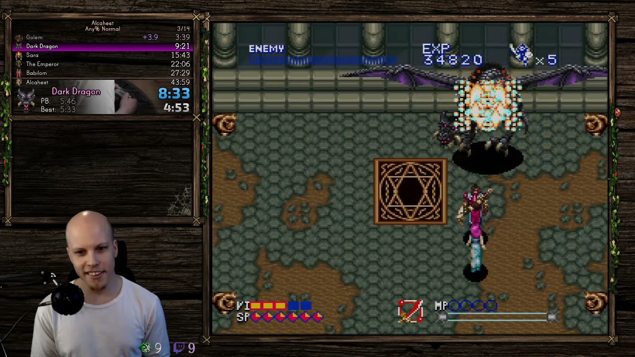 Alcahest :: Any% Normal mode speedrun in 42:14