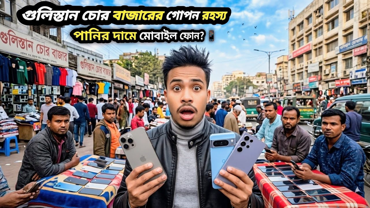গুলিস্তান চোর বাজার 🔥 Gulistan Chor Bazar | সবকিছুর আপডেট এক ভিডিওতে ✨ Rakib Vai vlog Bd 📱