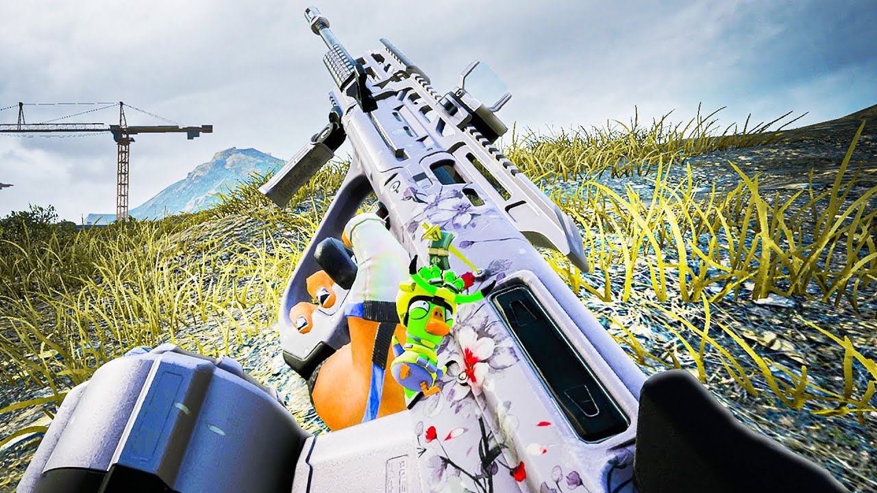 ESSA AUG FICOU ABSURDA! Loadout ZERO RECOIL no Delta Force Mobile