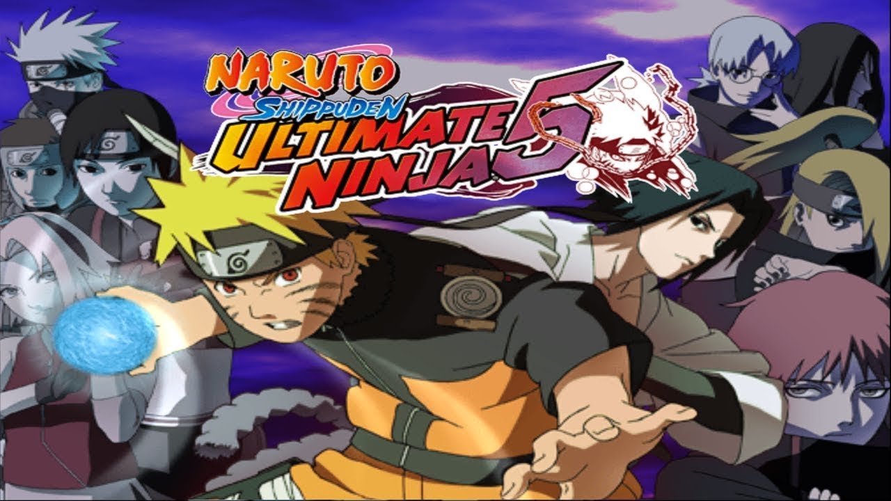 Naruto Shippuden: Ultimate Ninja 5 Walkthrough (FULL). PS2. No Commentary.