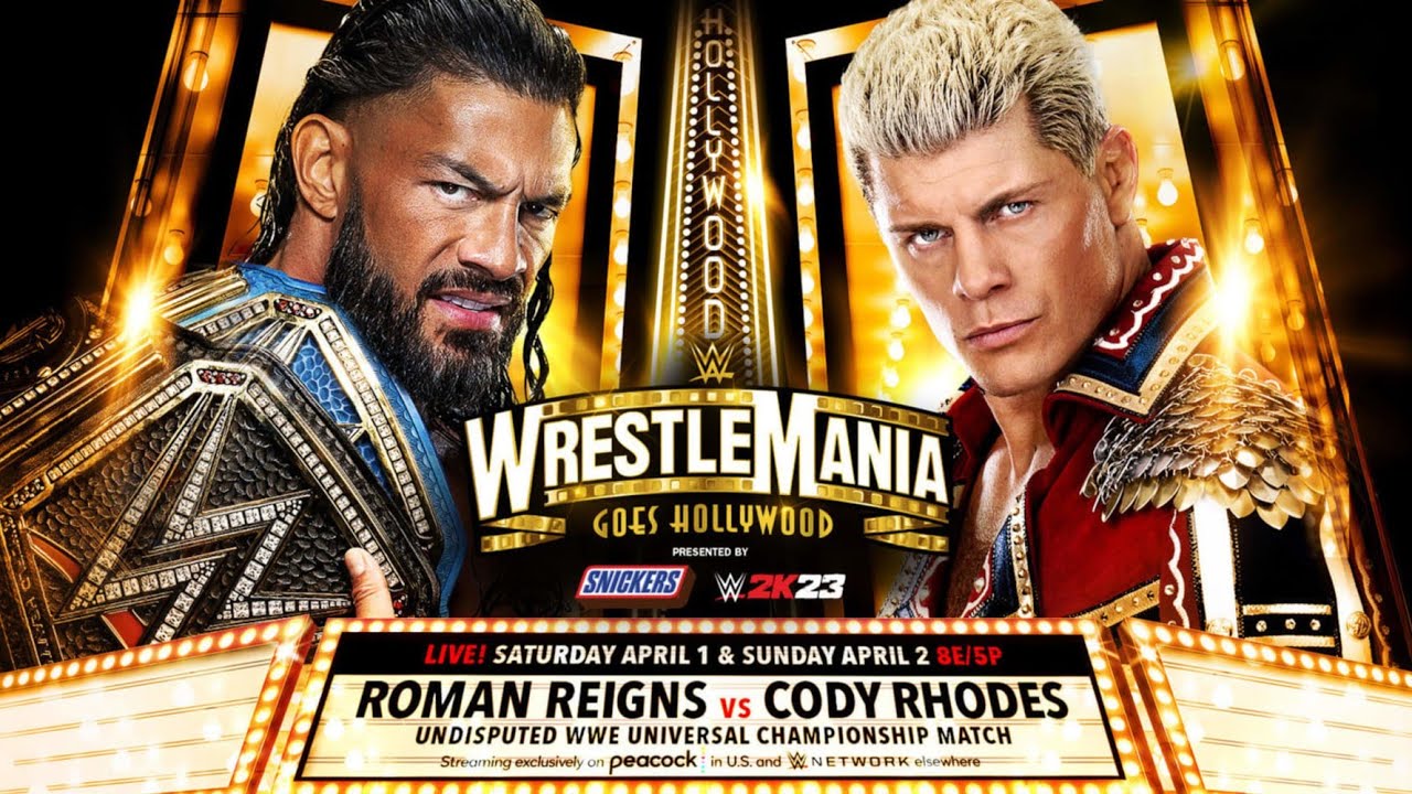 Roman Reigns VS. Cody Rhodes - Wrestlemania 39 Promo