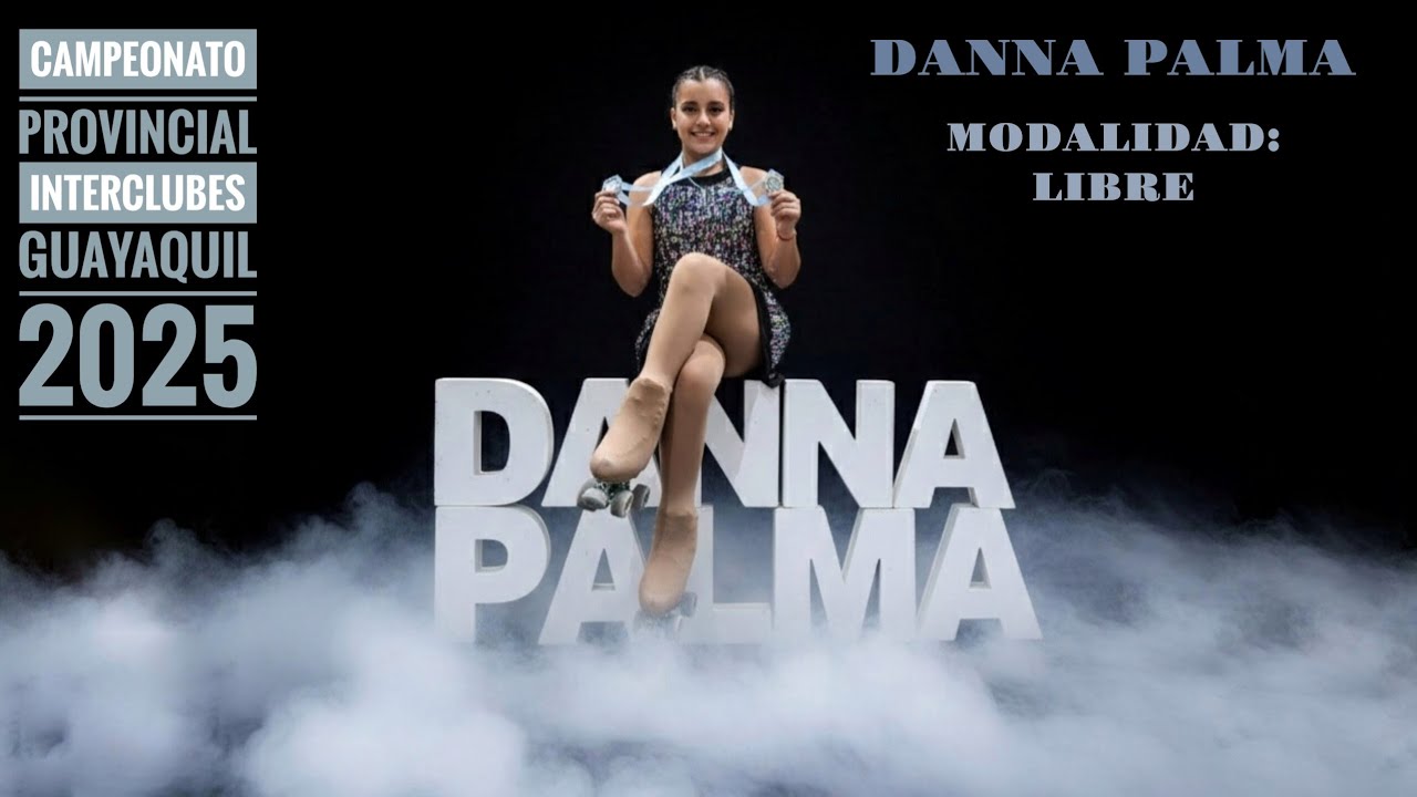 DANNA PALMA, MEDALLA DE PLATA, CAMPEONATO PROVINCIAL INTERCLUBES, GUAYAQUIL  OCTUBRE 2025.