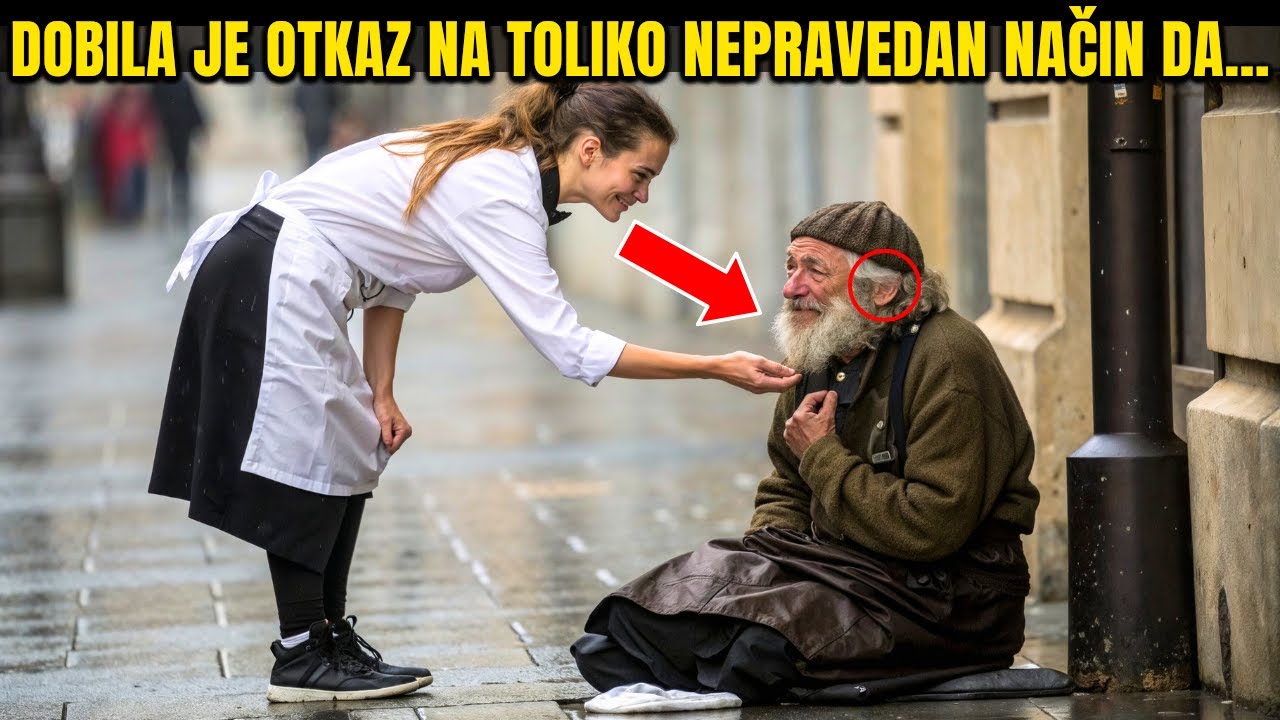 Konobarica je otpu&scaron;tena noću jer je pomogla starcu, ali milijuna&scaron; je sve iznenadio...