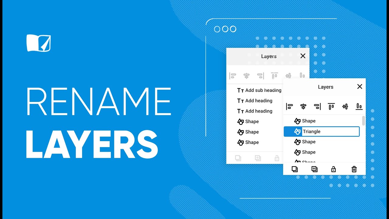 Rename Layers | Flipsnack.com