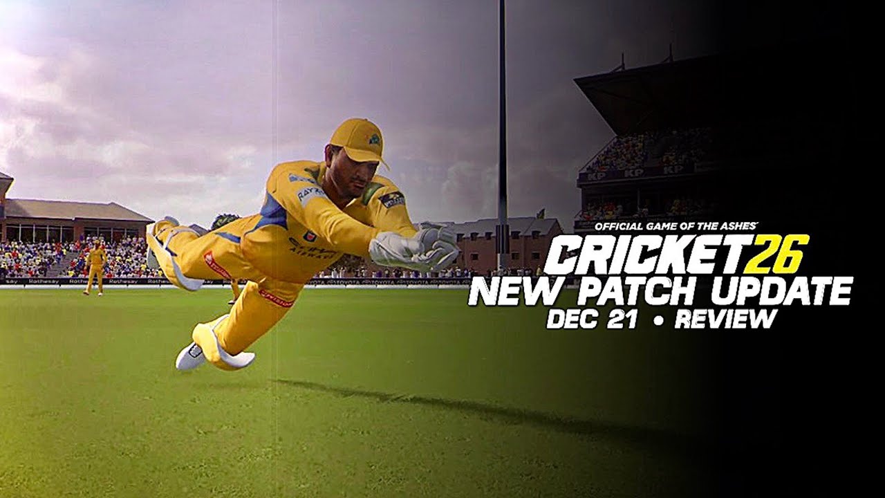 Новое обновление Cricket 26 • Новый стадион/полевая расстановка и многое другое • Обзор Cricket 26