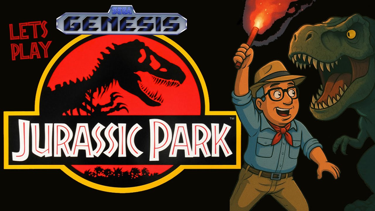 Raptors, T-Rex, and Chaos! Playing Jurassic Park on Sega Genesis