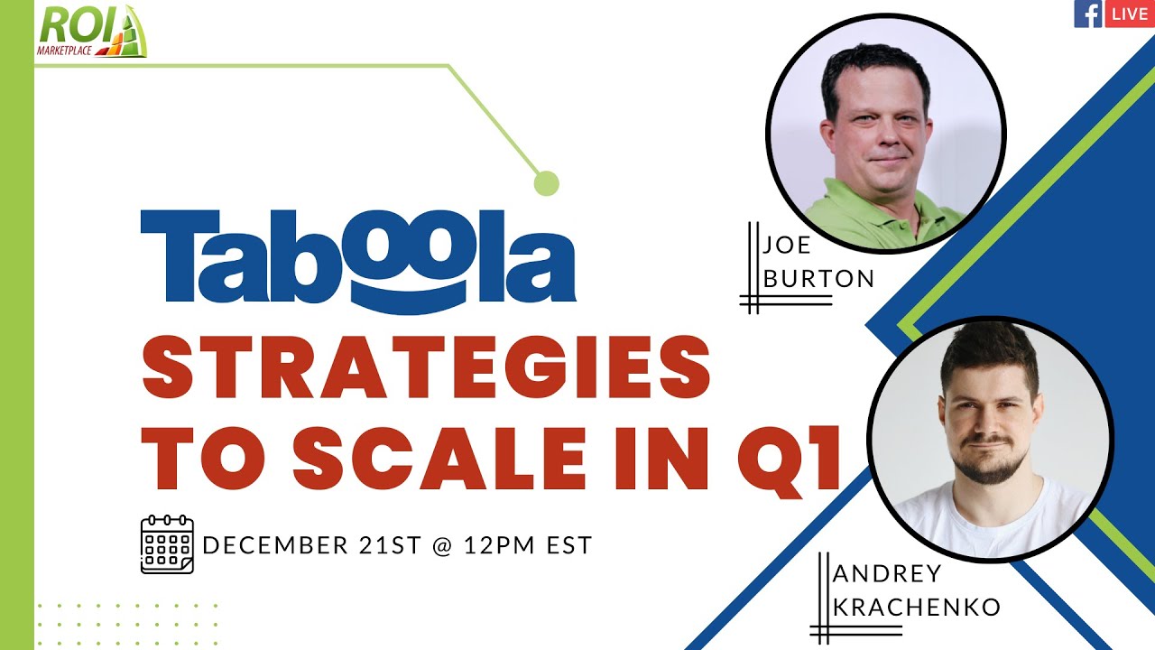 Taboola Strategies to Scale in Q1