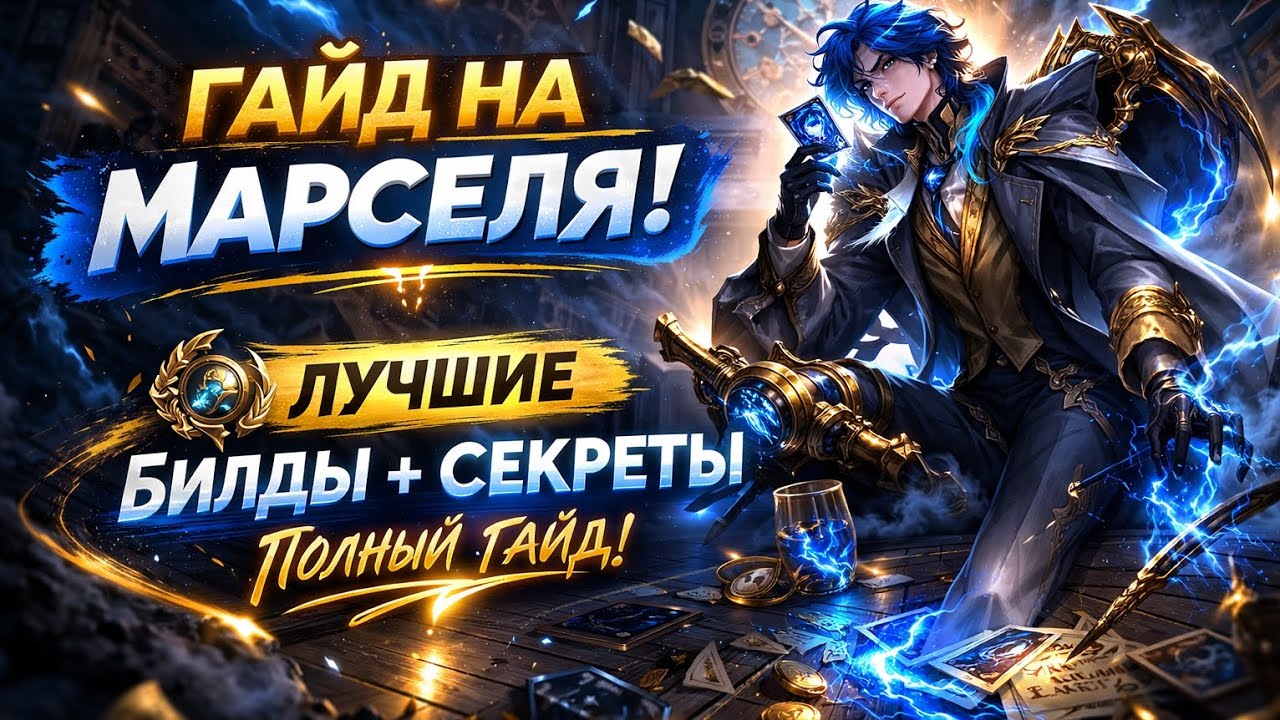 ПОЛНЫЙ ГАЙД НА МАРСЕЛЯ МОБАИЛ ЛЕГЕНДС 