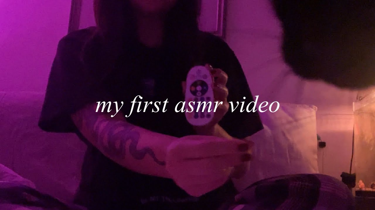 My First ASMR Video ⋆˚꩜｡ Lofi Fast & Aggressive Triggers ft. My Cat