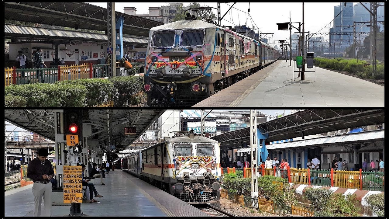 First Ever Commercial Push-Pull Journey of Central Railway's Rajdhani Express!