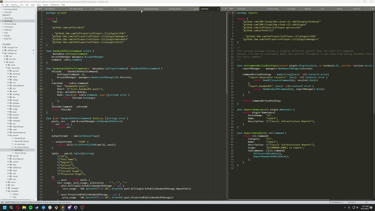 softlayer-cli: cobraRefactor  setup NewCommand