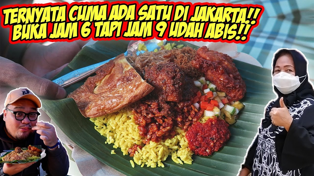 SUSAH DICARI TERNYATA CUMA ADA SATU DI JAKARTA!! NASI KUNING AMBON!