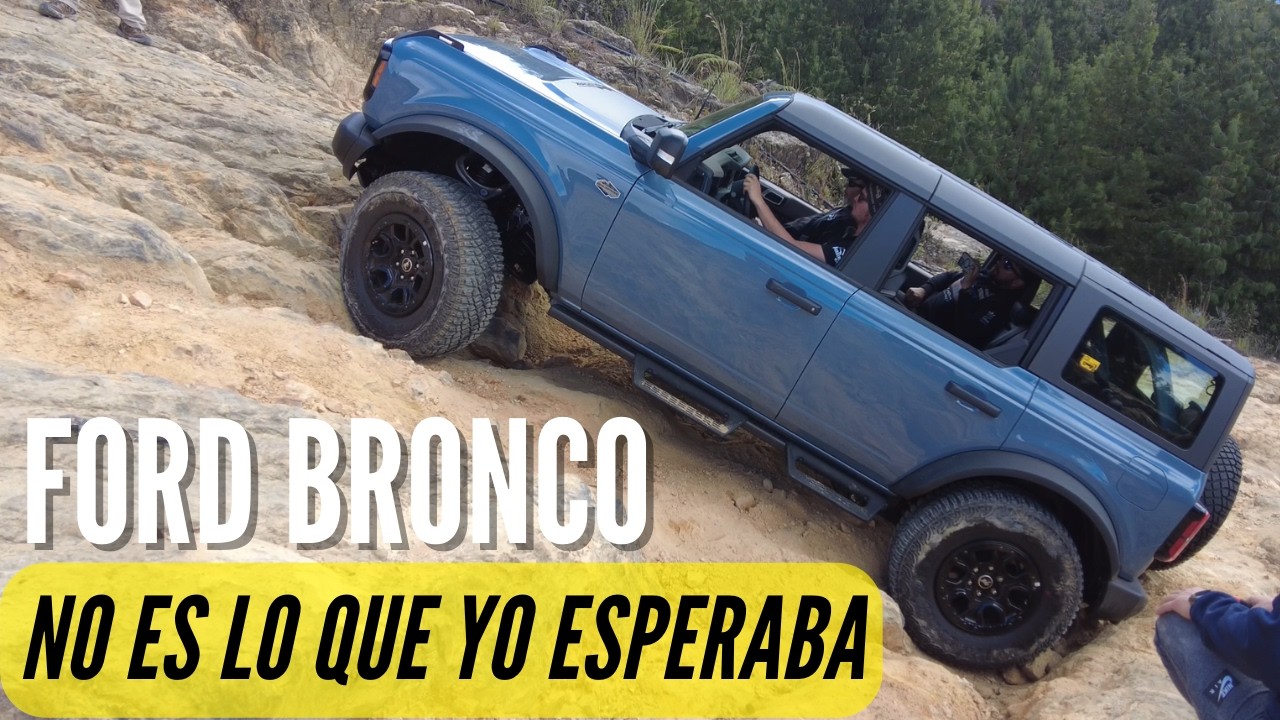 Ford Bronco Wildtrack - La prueba 4x4 definitiva. ¿Si estará al nivel de los mejores?