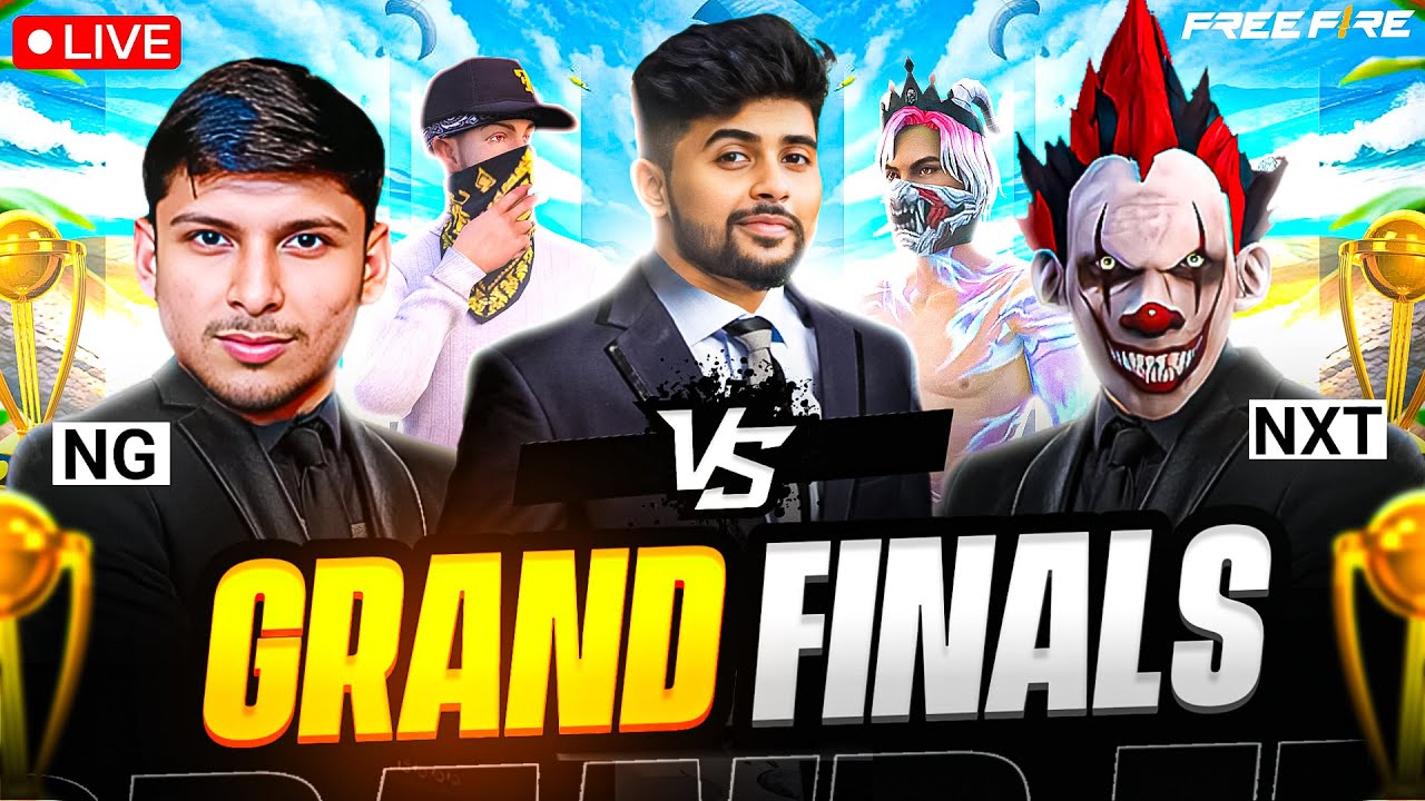NG 1 vs NXT 1😱GRAND FINALS🏆CONTRA 4V4 CUP🤯 #thestylolive -freefirelive
