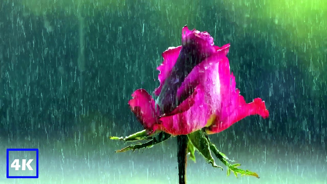 Serene Garden Rainfall | Soothing Sounds of Rain for Ultimate Relaxation | The Rainy Ambience