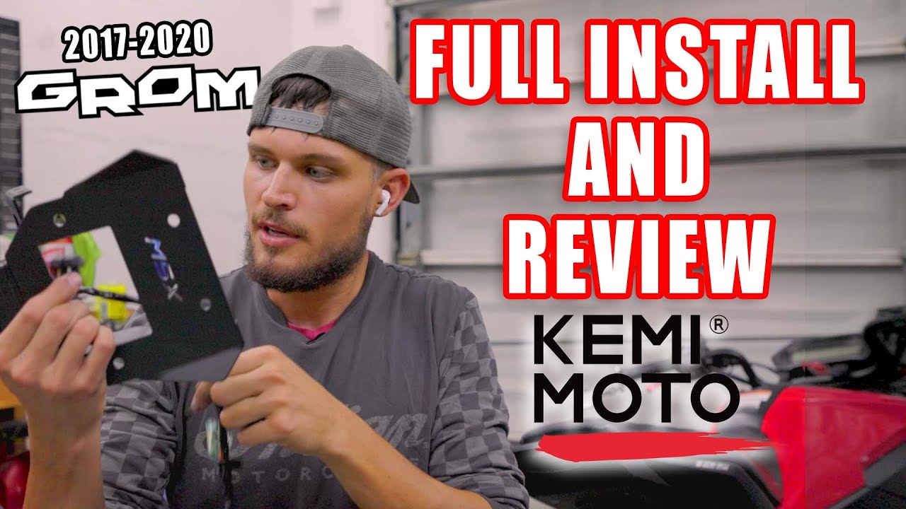 Комплект для устранения подкрылков Honda Grom от Kemimoto | Лучший комплект для устранения подкры...