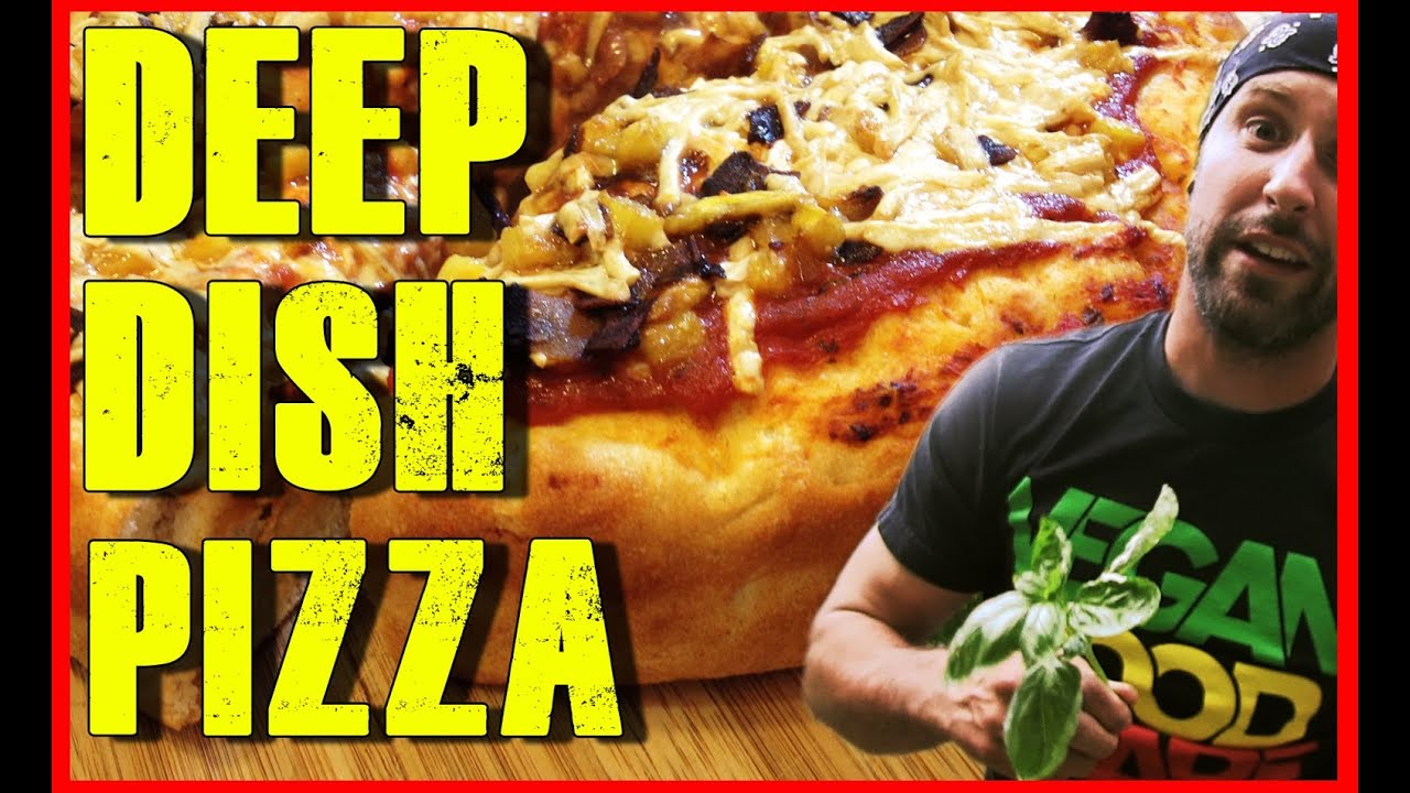 Deep Dish Pizza Recipe | Hawaiian | Vegan - ZOMBIE#20