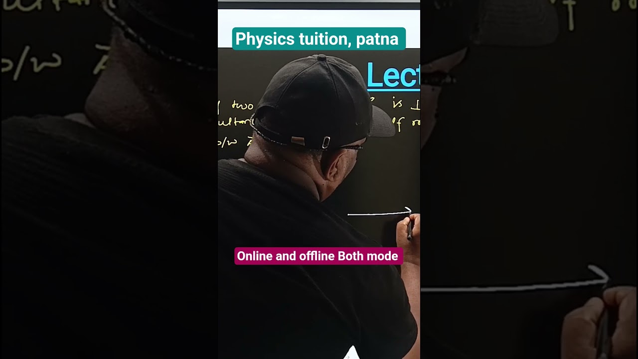 vector lecture | physics tuition patna for JEE advanced and neet | online and offline mode 