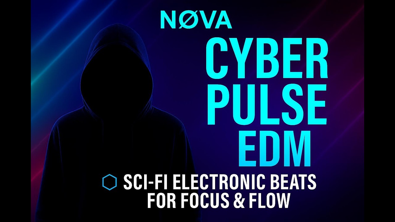 NØVA ⚡ Cyber Pulse EDM 🔷 Sci‑Fi Electronic Beats for Focus & Flow